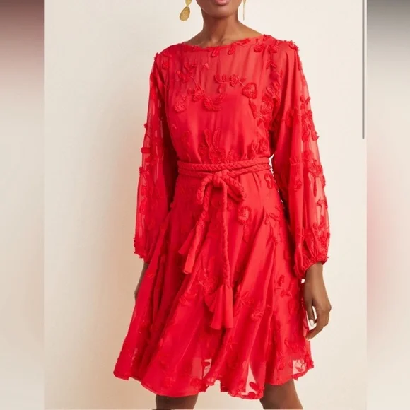mare mare red dress Mare Mare Long-Sleeve Slim Sweater Maxi Dress In Red - 20% Off